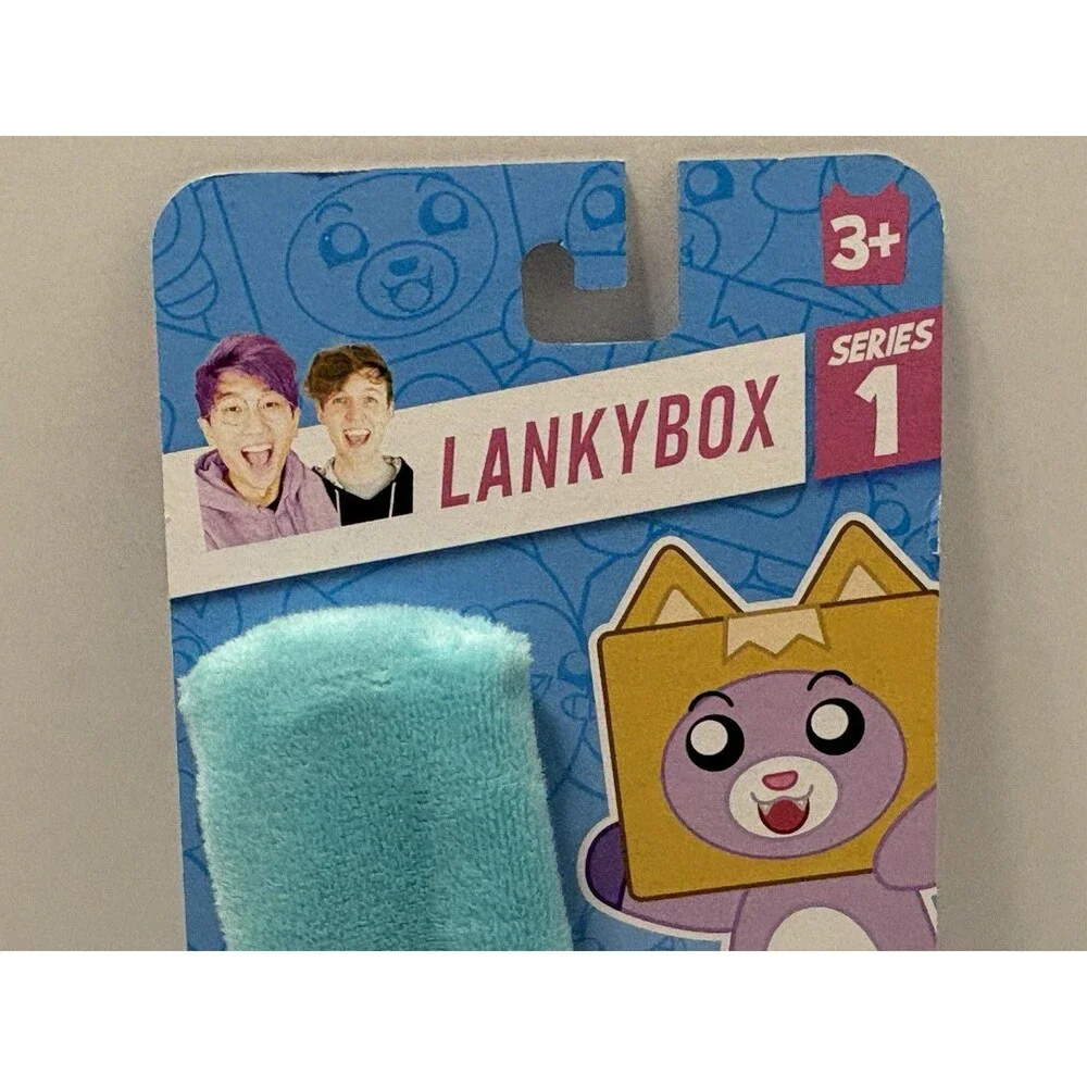 Lankybox Thicc Shark Plush Slap Bracelet Series 1 New 2024 Collectible